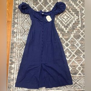Brand New Altered State navy blue dress